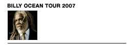 Billy Ocean UK Tour